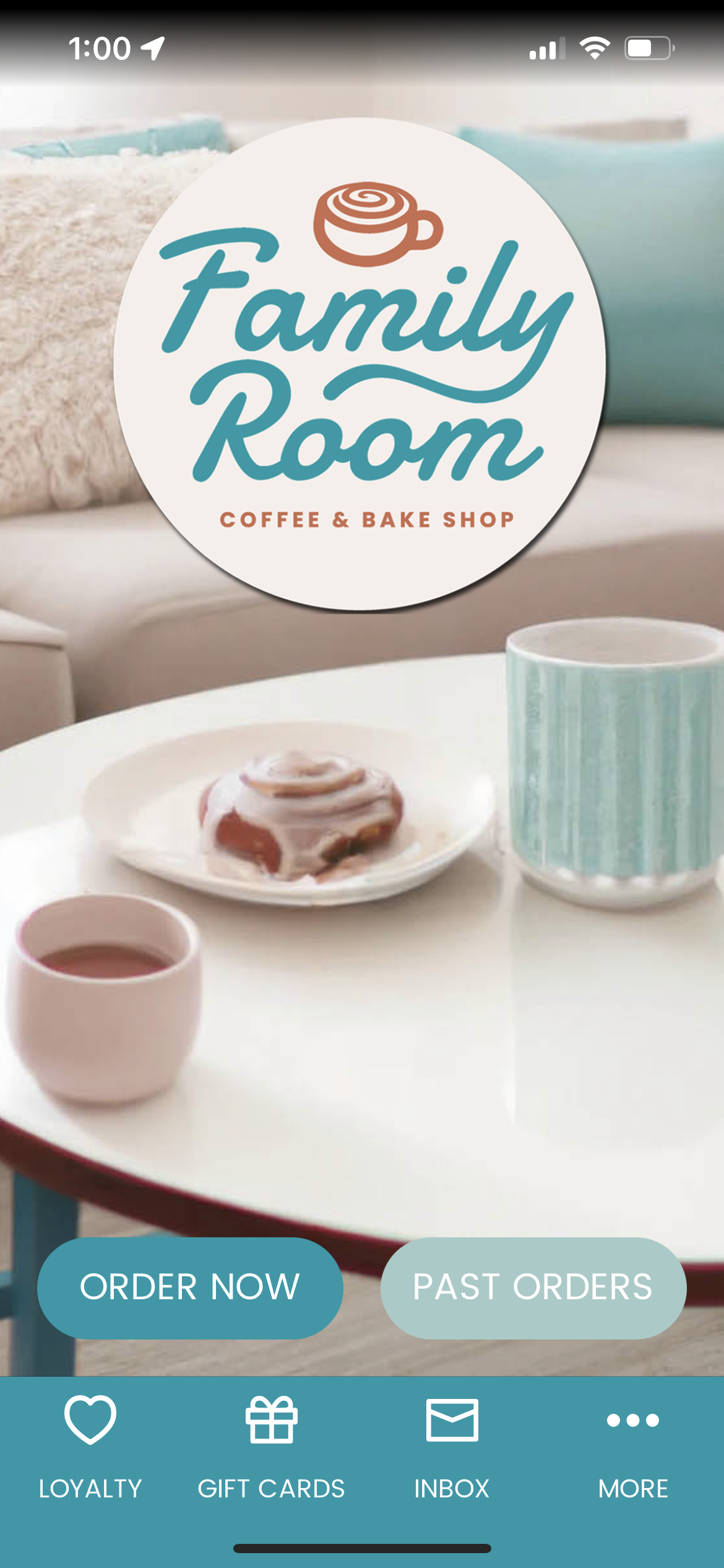 Family Room Coffee & Bake Shop App Download